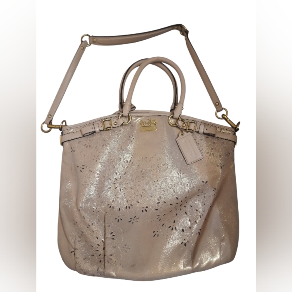 Coach Madison Tossed Laser Lindsey Satchel Y2K